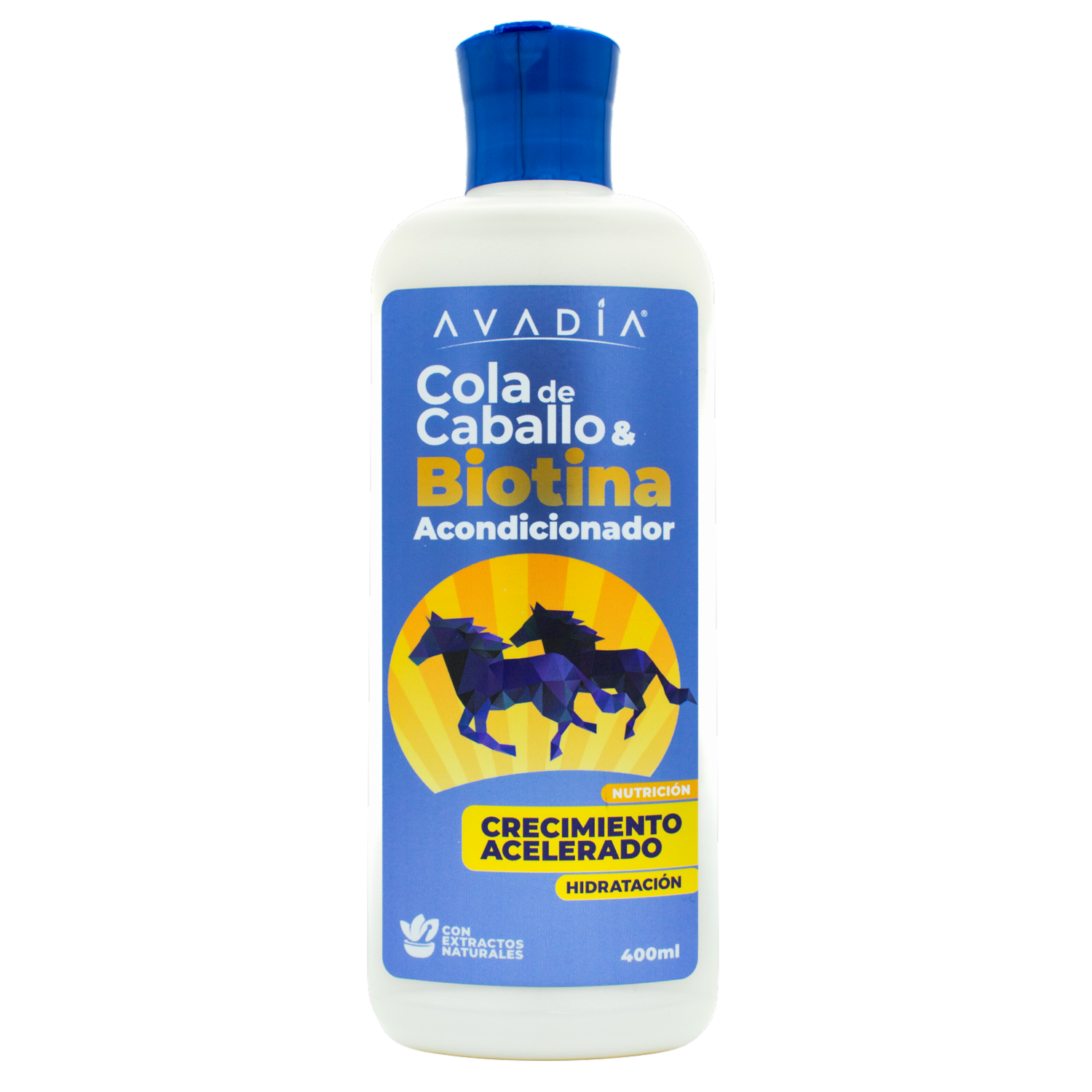 Acondicionador De Cabello Cola De Caballo & Biotina Crecimiento Acelerado AVADÍA 400 Ml