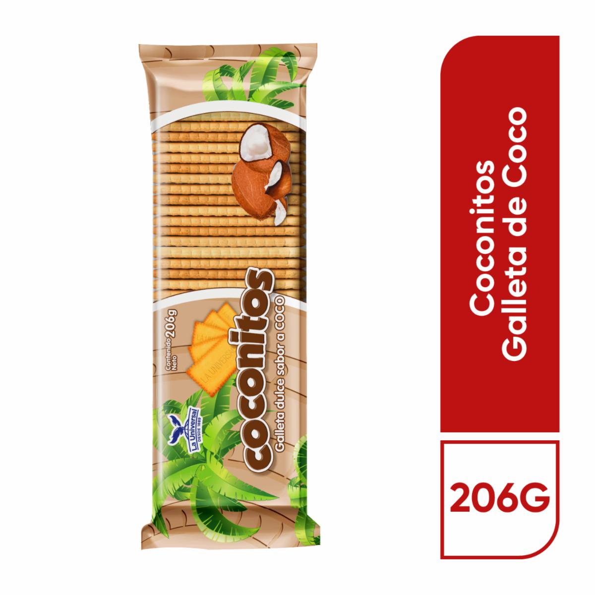 Galletas Dulces De Coco COCONITOS 206 G