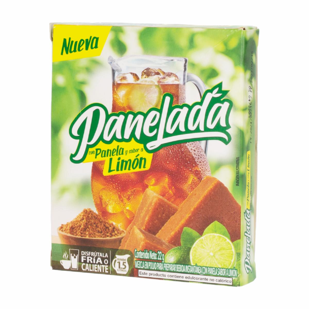 Bebida En Polvo Sabor A Limón Y Panela PANELADA 22 G
