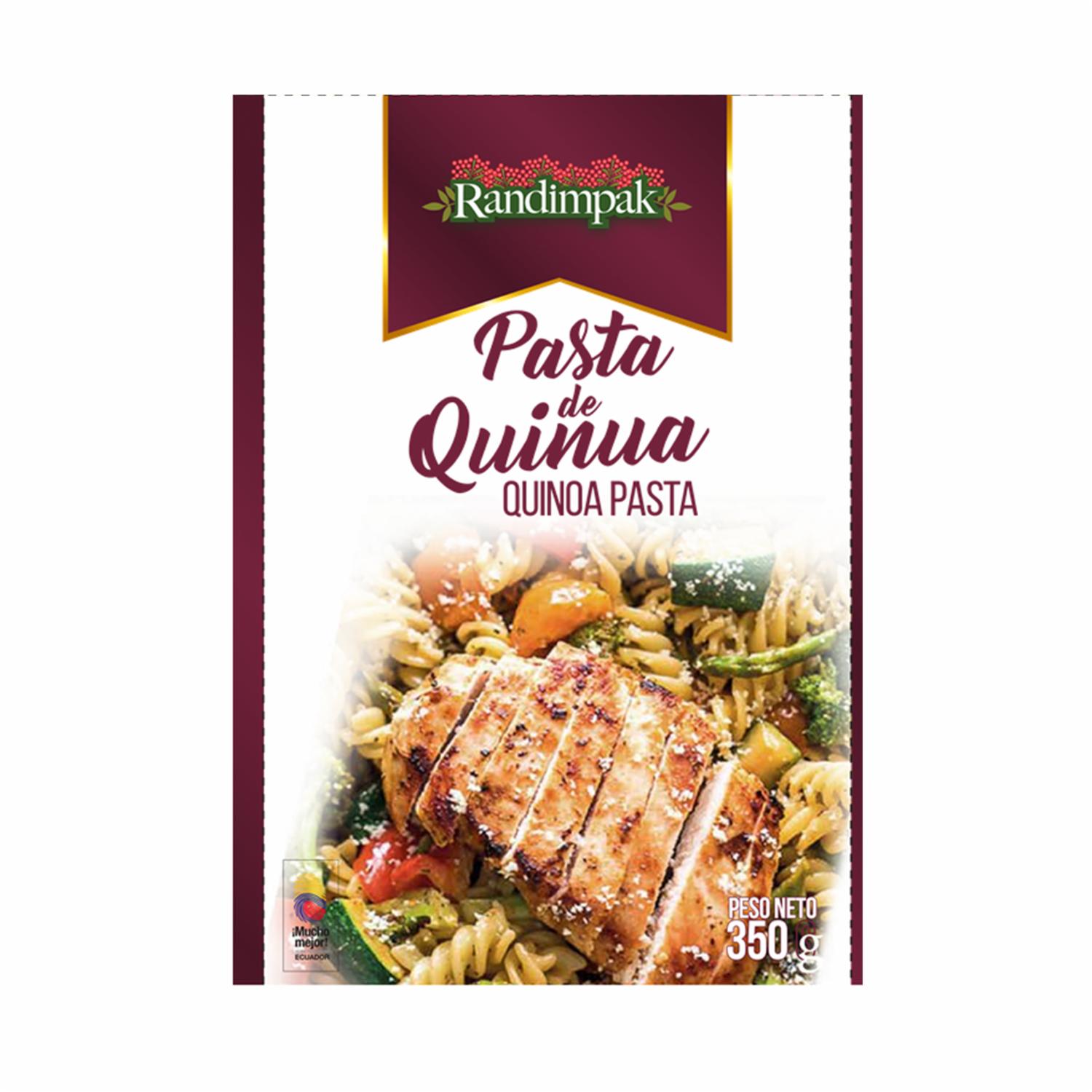 Pasta De Quinua Macarrón Orgánico RANDIMPAK 350 G