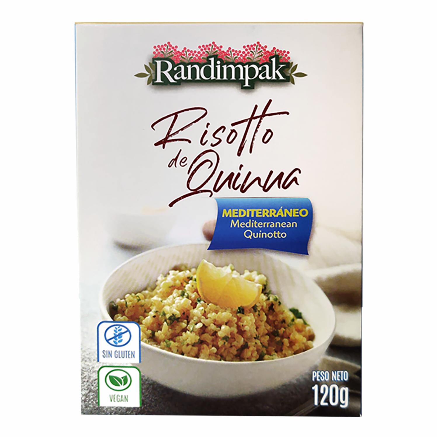 Quinua Risotto Mediterránea RANDIMPAK 120 G
