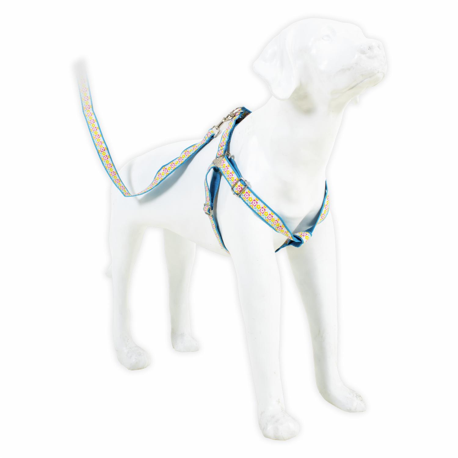 Arnés Para Mascota Y Traílla Diseño De Huellitas THE PET FACTORY Mediano
