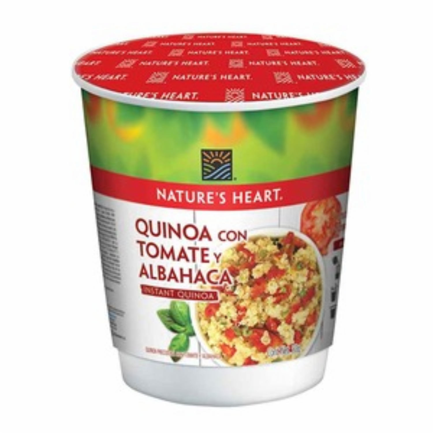 Quinua Quinoa Tomate Y Albahaca NATURE’S HEART 50 G