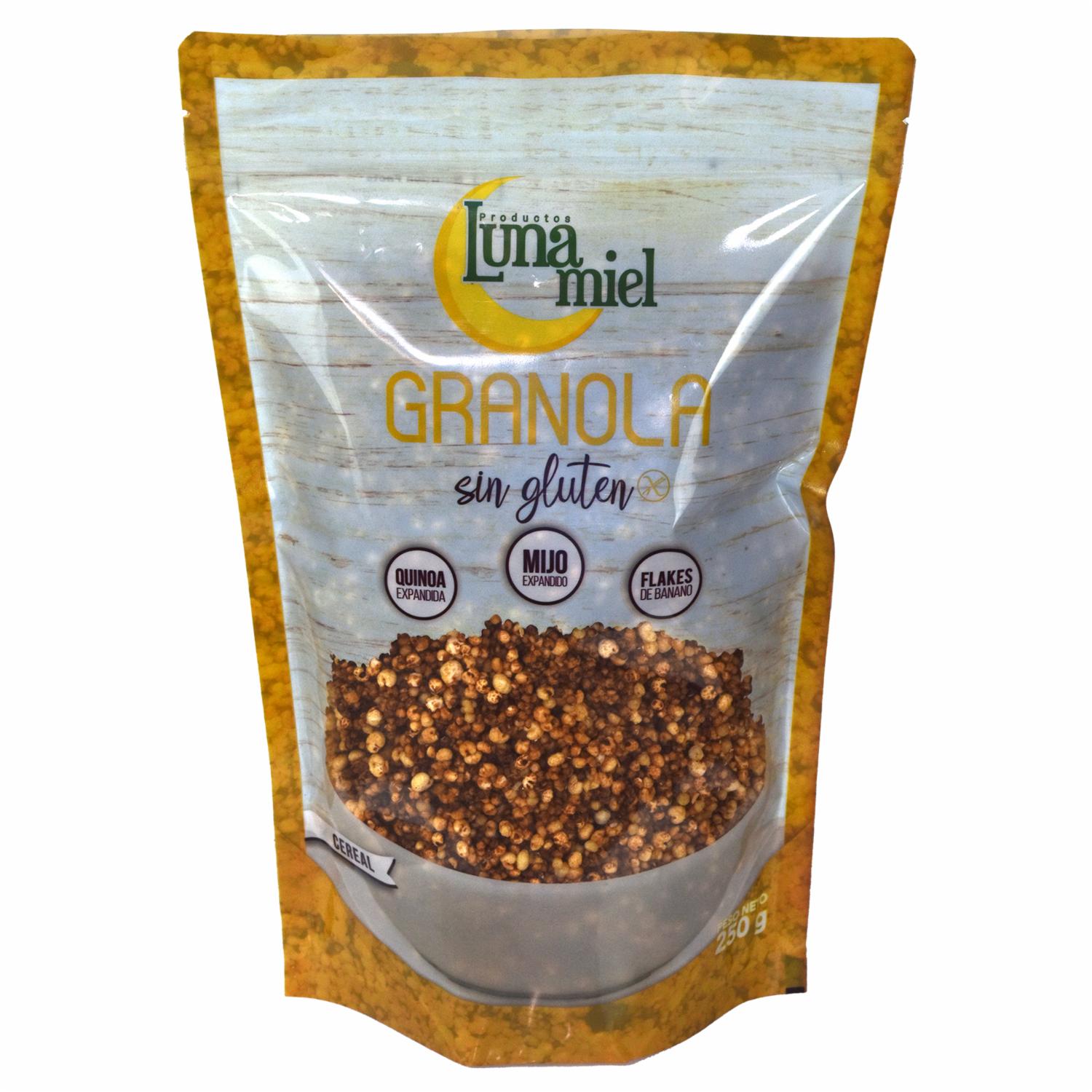Granola Con Miel Sin Gluten LUNA MIEL 250 G