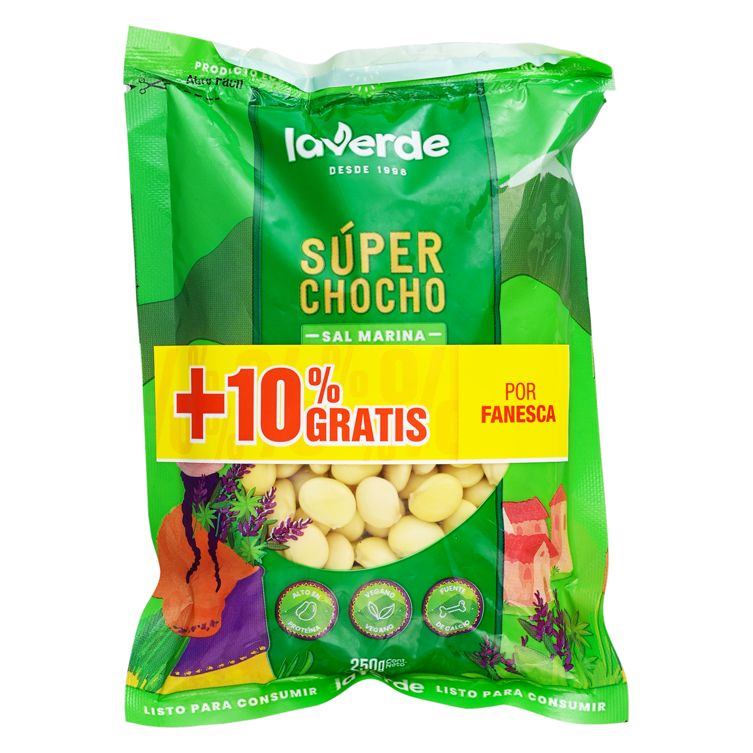 Chocho Presalado LAVERDE Funda
