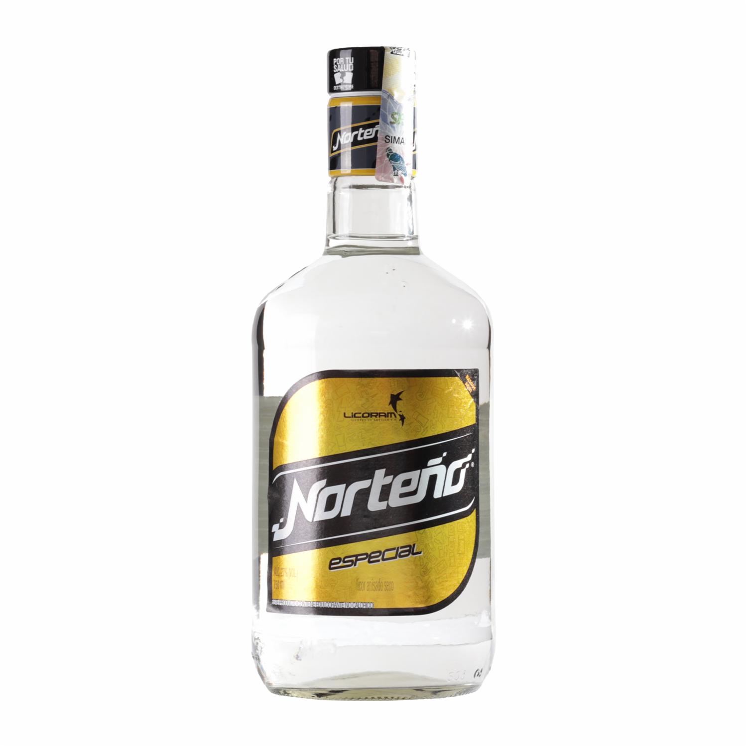 Aguardiente Blanco Especial NORTEÑO 750 ML