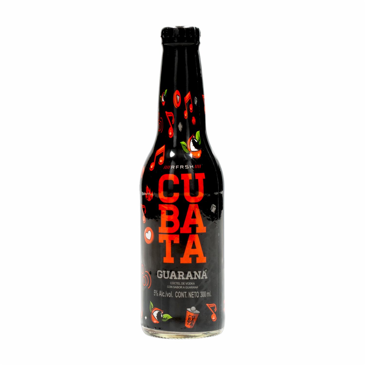 Coctel De Vodka Sabor A Guaraná CUBATA 300 Ml