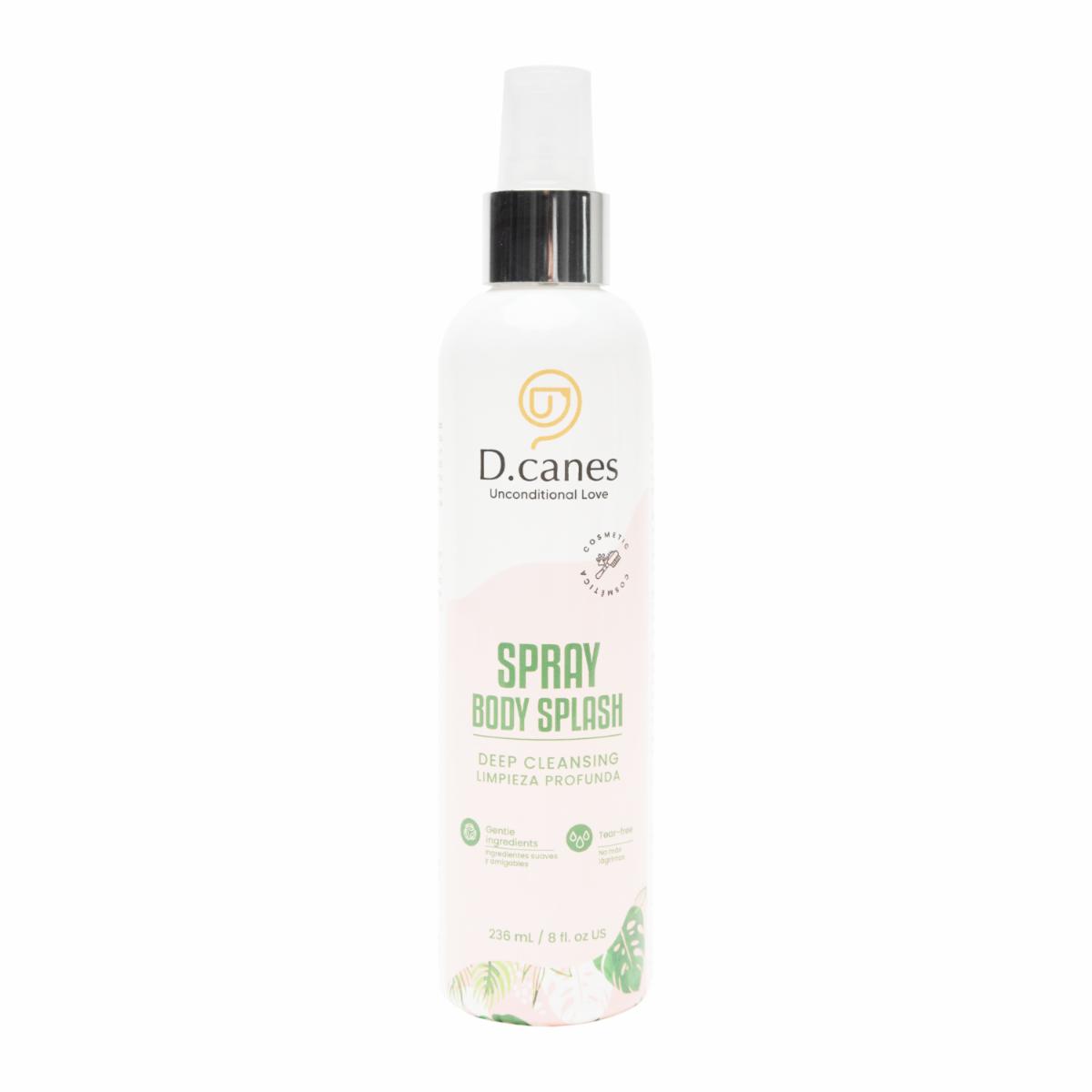 Body Splash Para Mascota Limpieza Profunda D.CANES 236 Ml