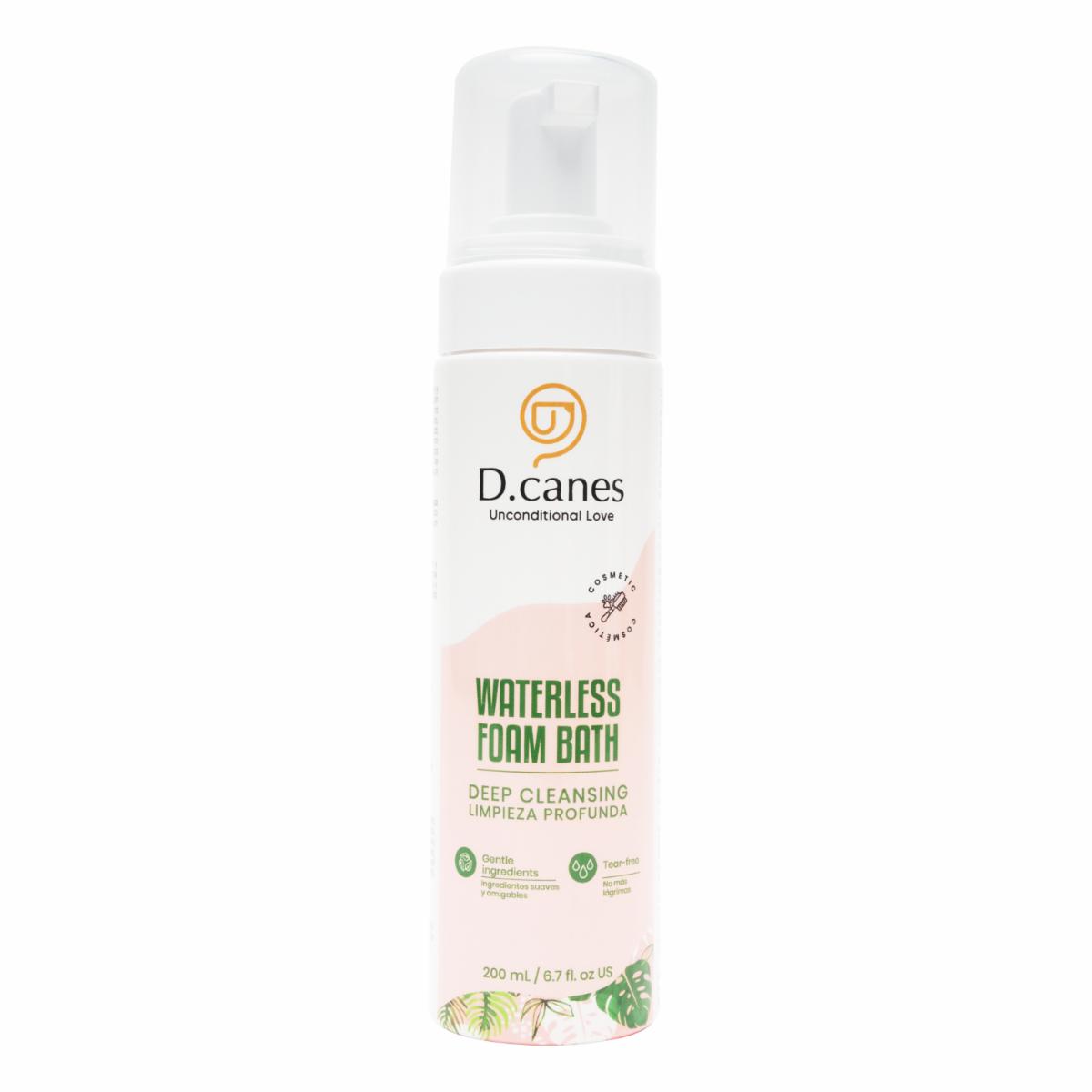 Baño Seco Espuma Limpieza Profunda D.CANES 200 Ml