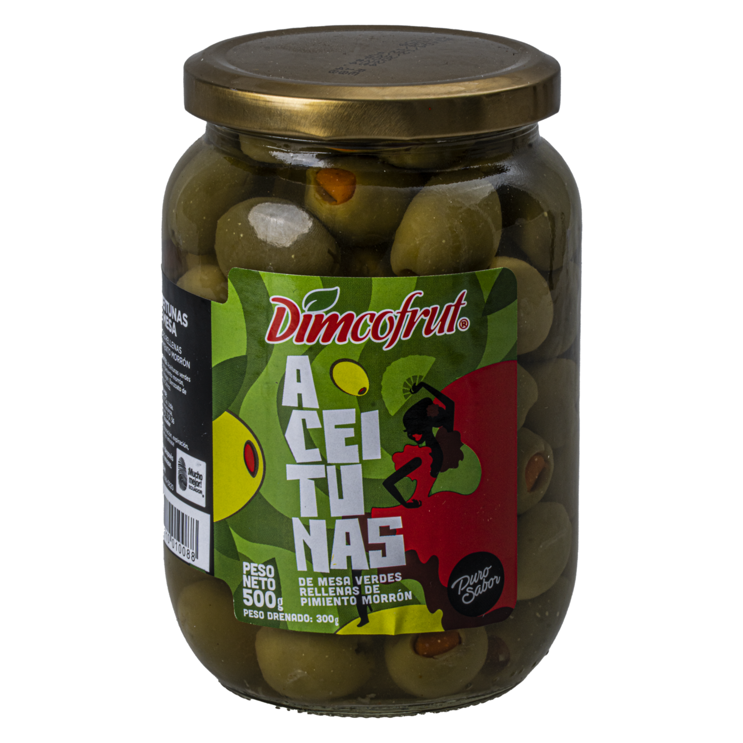 Aceitunas Rellenas DIMCOFRUT 500 g