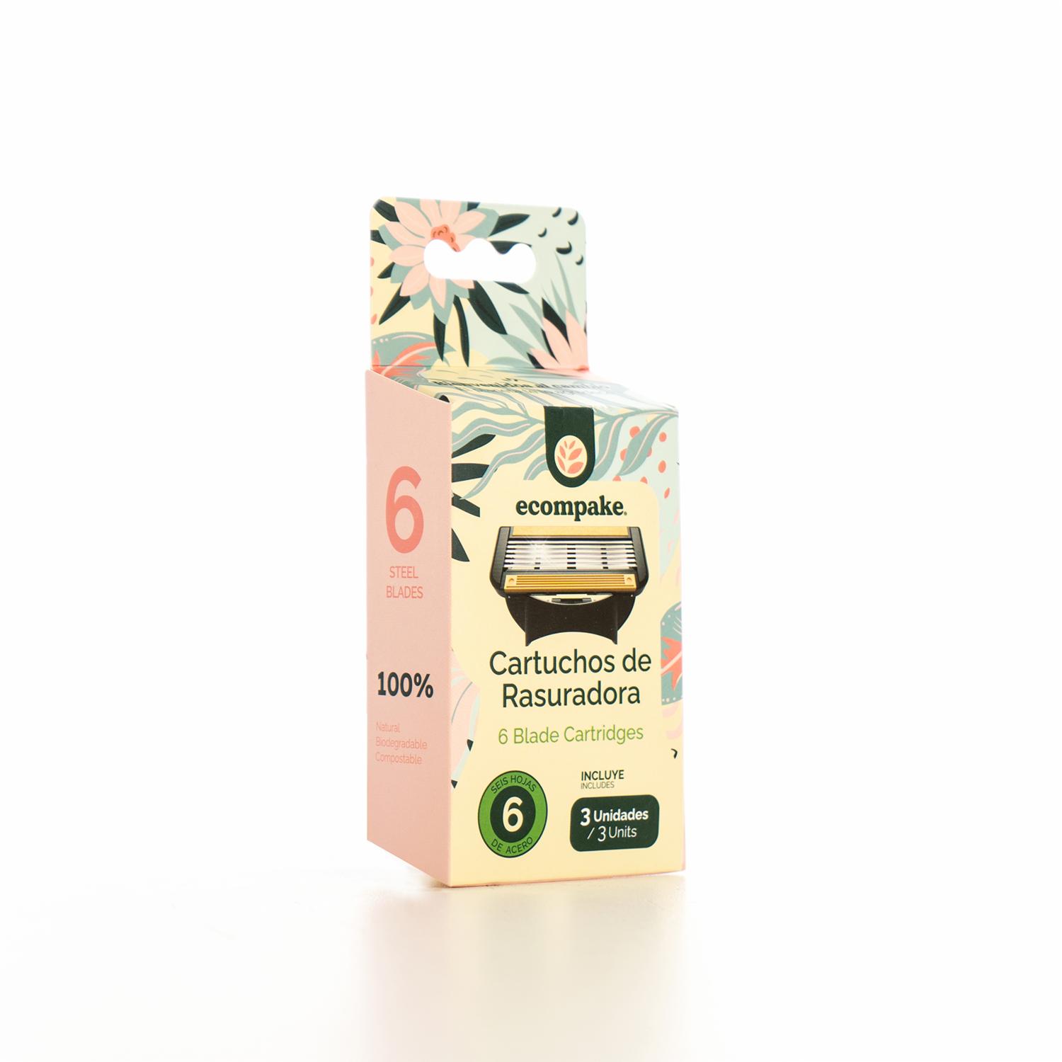 Repuestos De Razuradora Dama De Bamboo ECOMPAKE 3 Uds