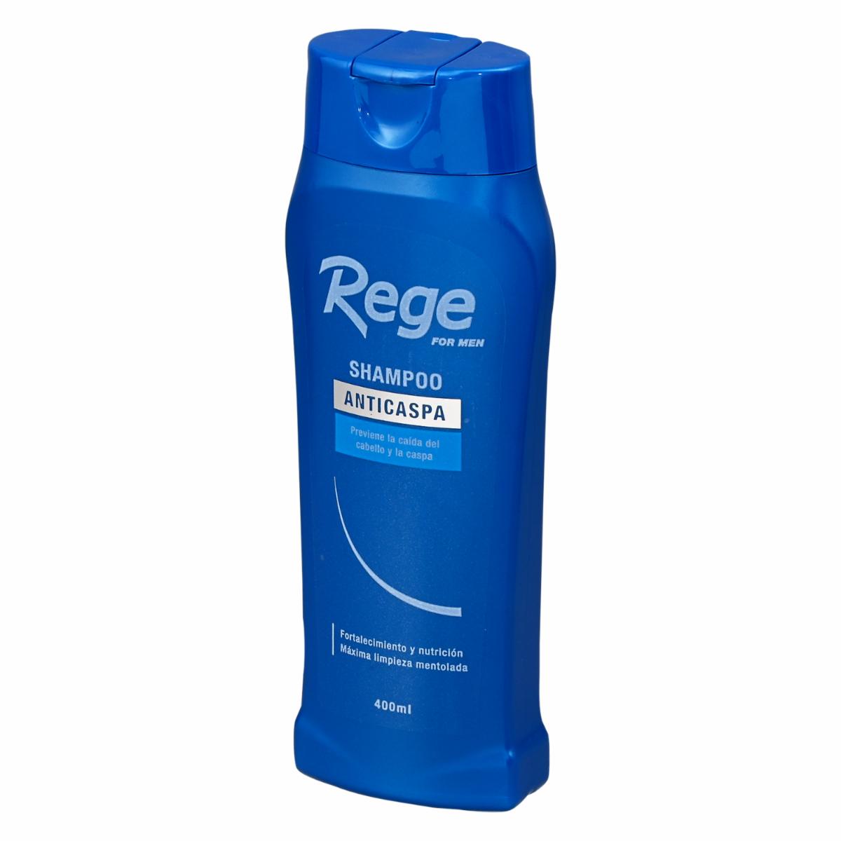 Shampoo De Cabello Forte Anticaspa REGE 400 Ml
