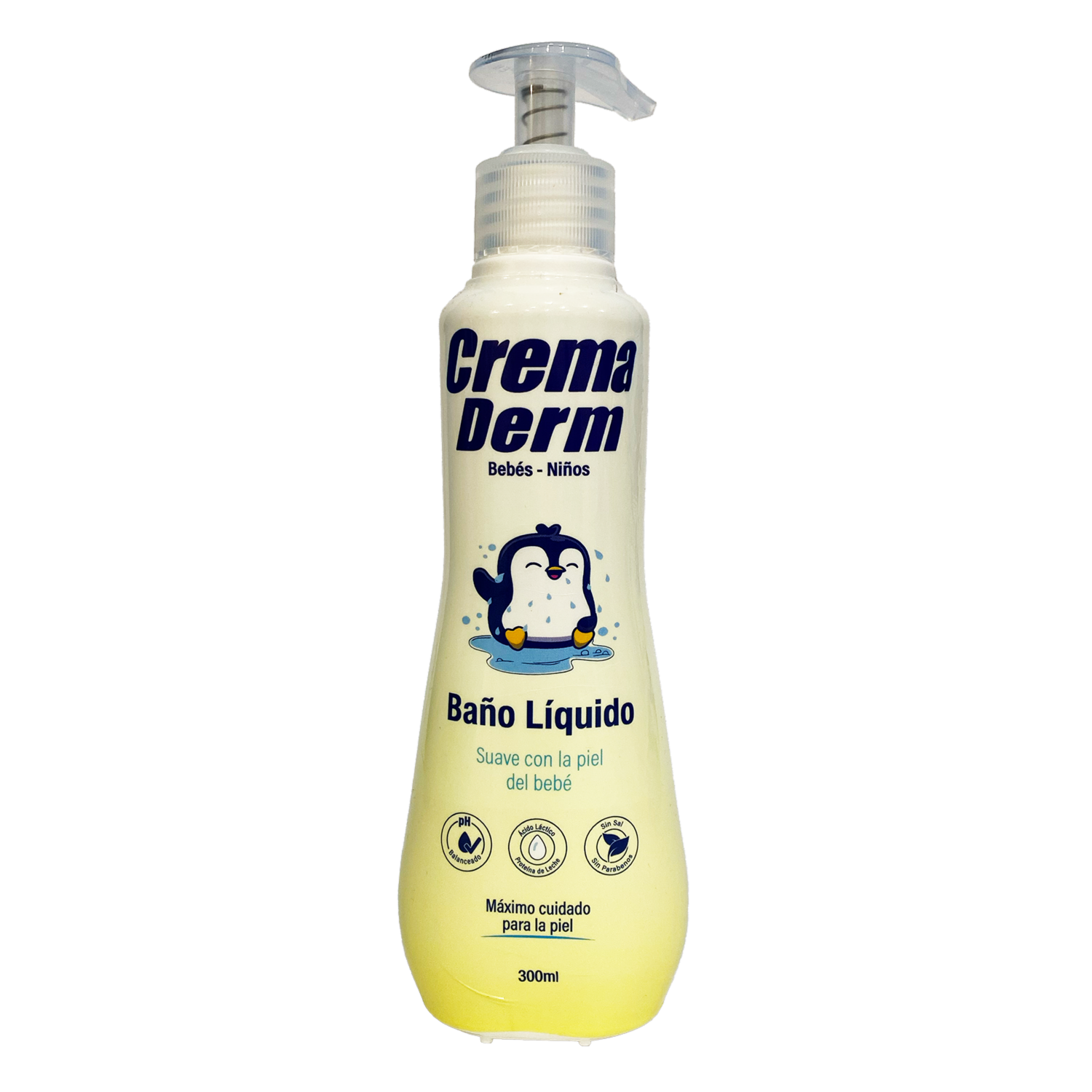 Baño Líquido Diario Corporal Hipoalergénico CREMA DERM 300 Ml