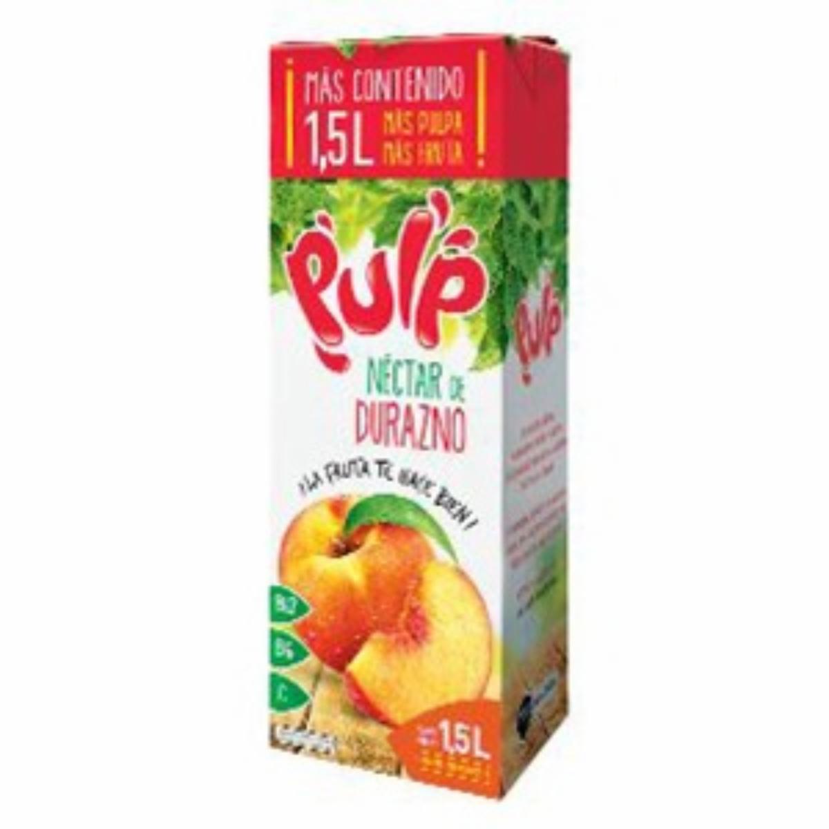 Jugo De Durazno PULP Tetrapak