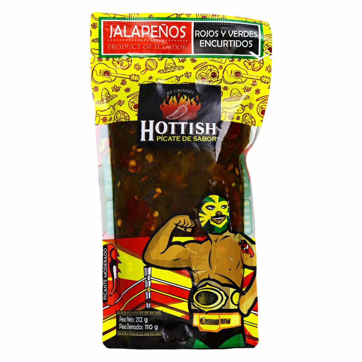 Jalapeño Rojo Y Verde HOTTISH 212 G