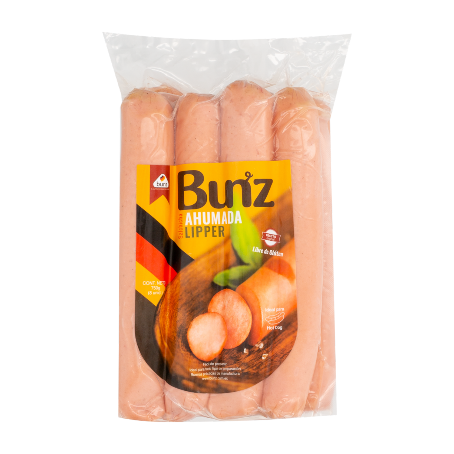 Salchicha Ahumada BUNZ 750g