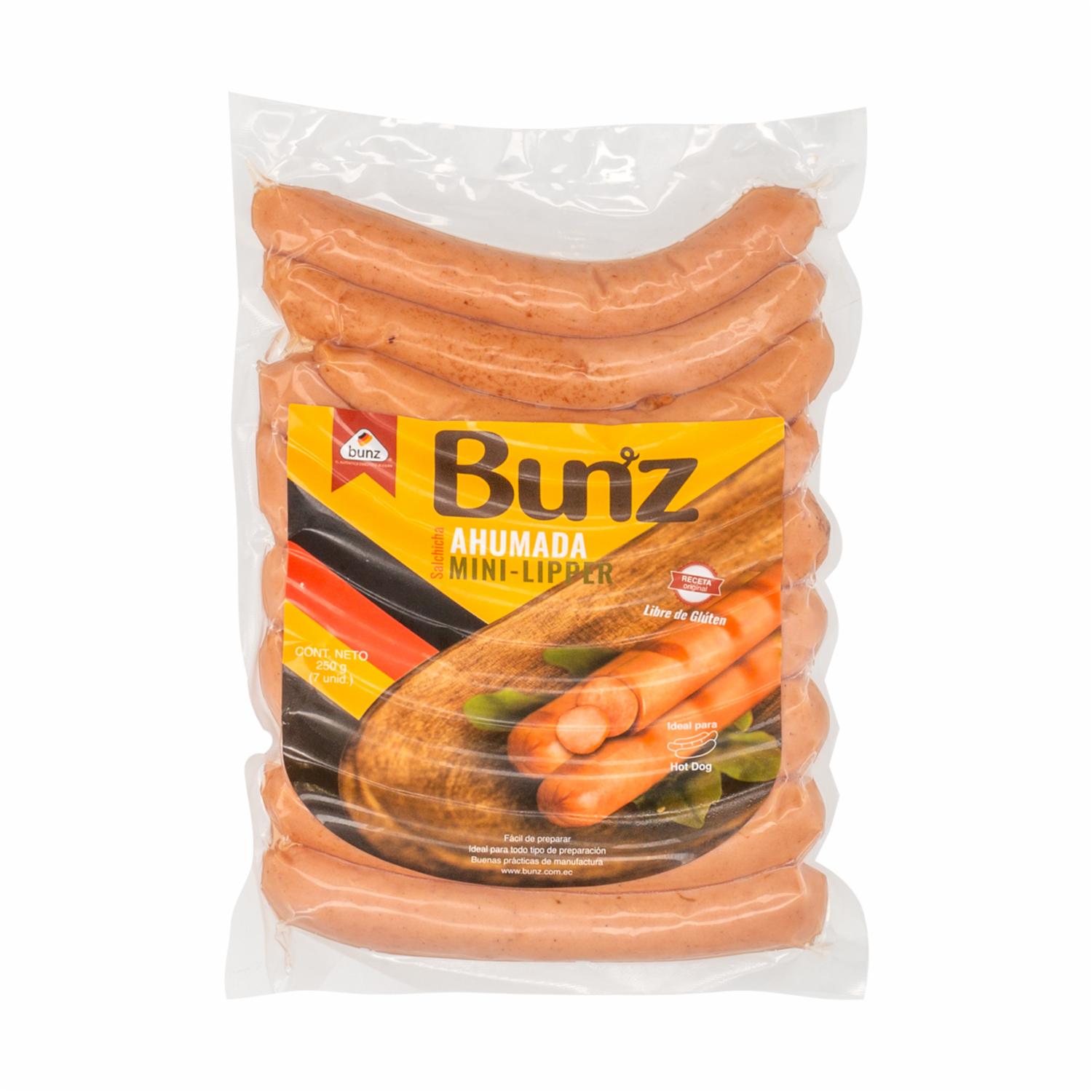 Salchicha Ahumada BUNZ 250g