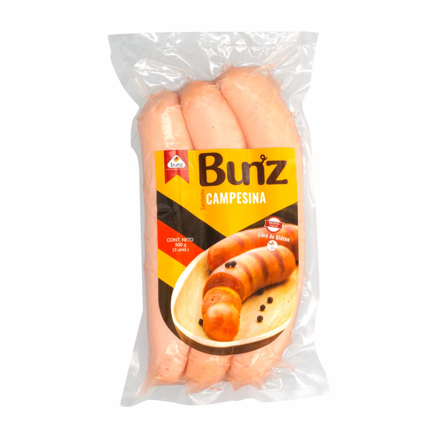 Salchicha Campesina BUNZ 500 G