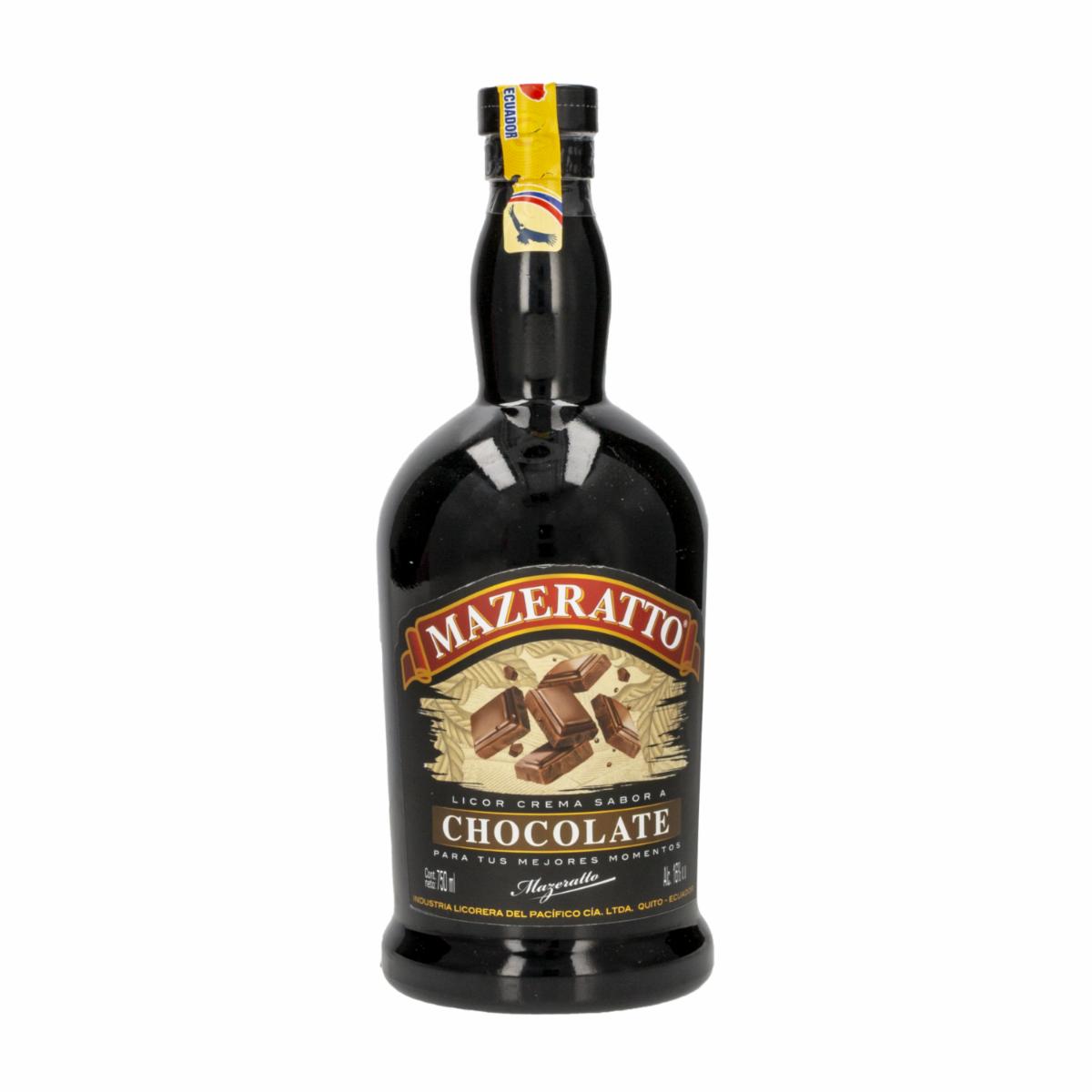 Crema De Licor De Chocolate Mazeratto 750 Ml
