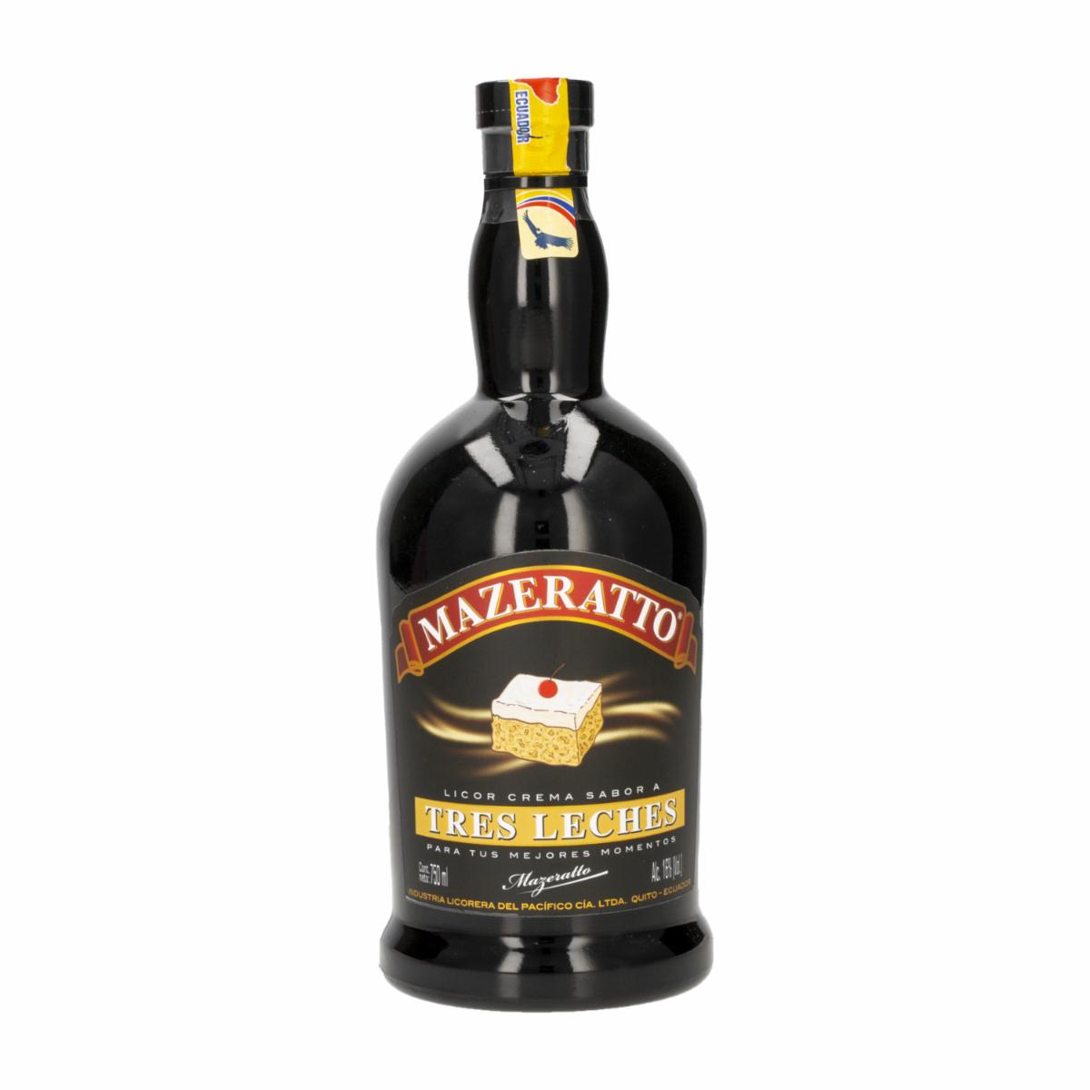 Crema De Whisky 3 Leches Mazeratto 750 Ml