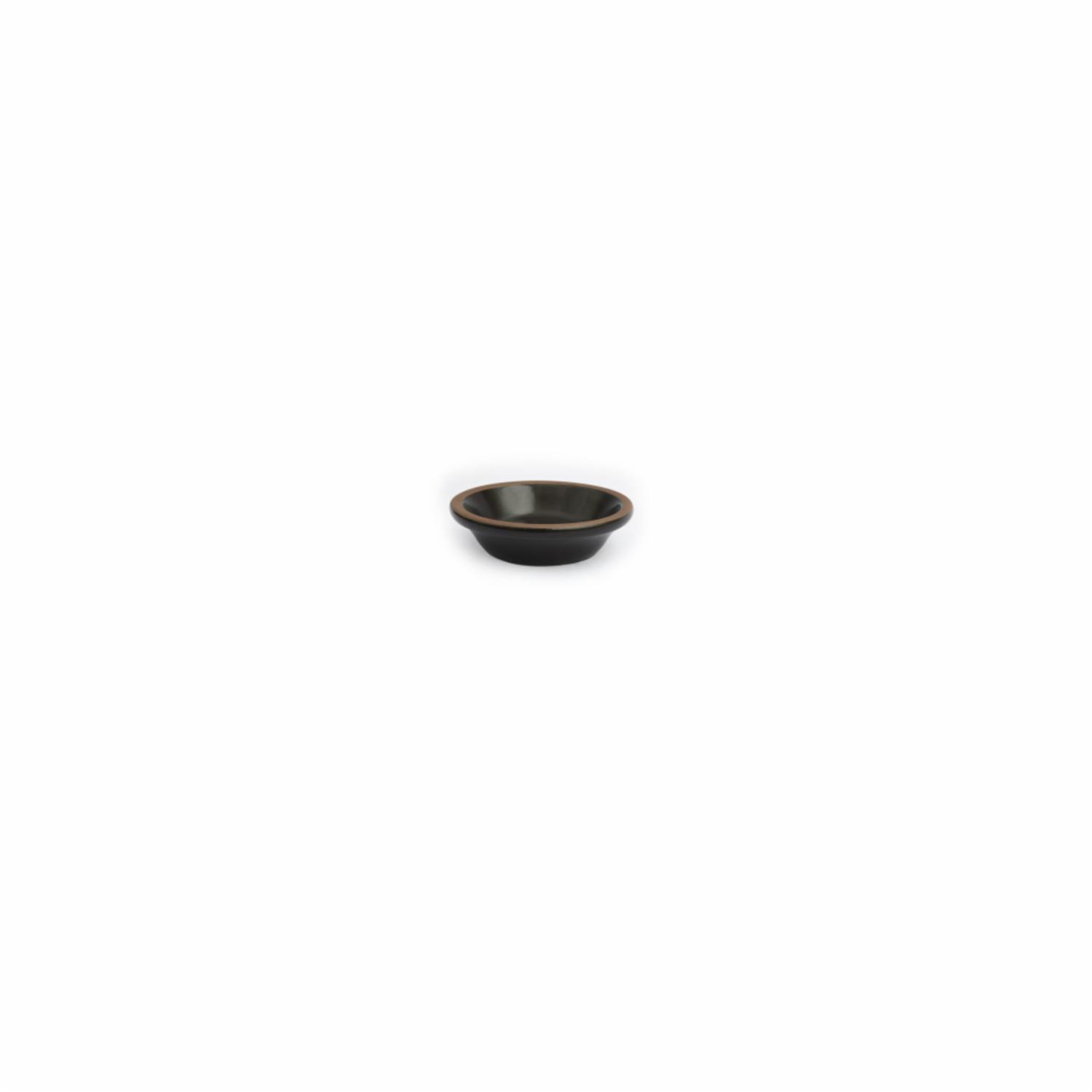 Plato Alfarero Color Negro Ébano MESTIZA 10 Cm