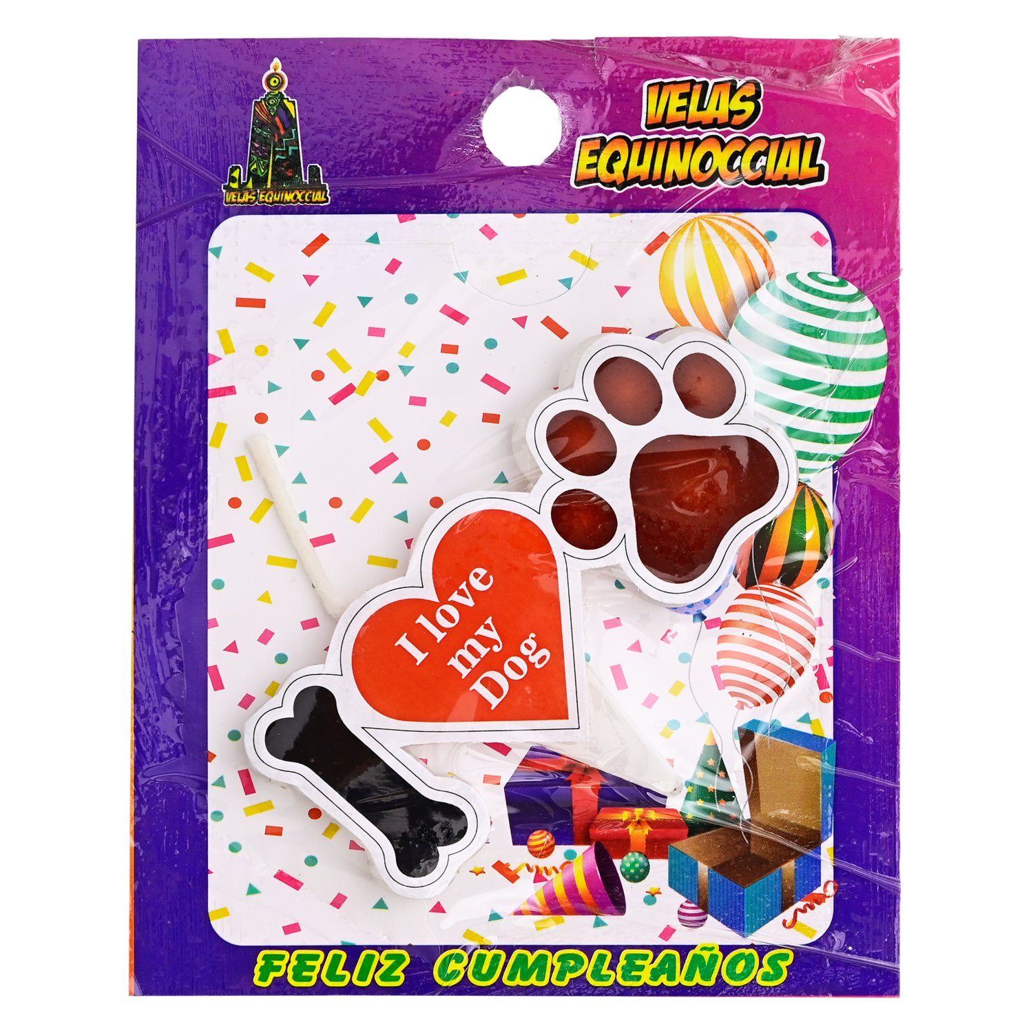 Vela Para Mascota I Love My Dog VELAS EQUINOCCIAL Pequeño