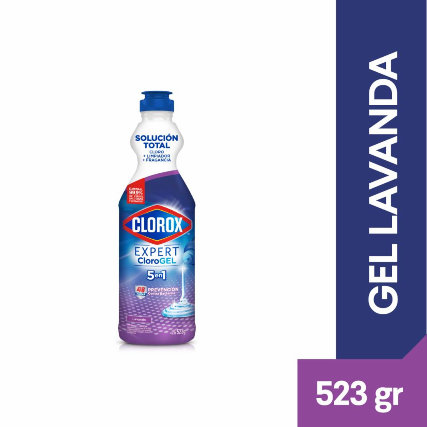 Cloro En Gel 5 En 1 Lavanda CLOROX 523 G