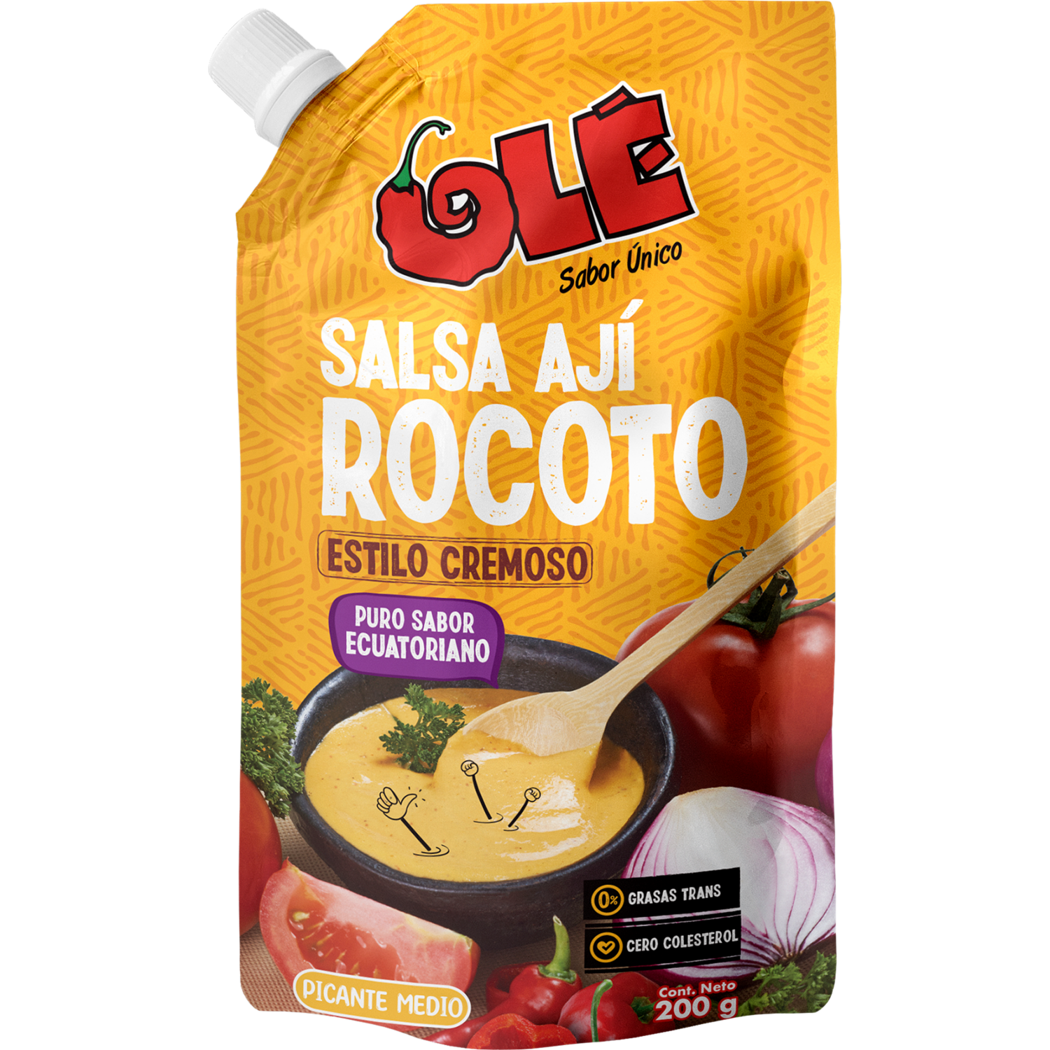Salsa De Ají Rocoto Cremoso OLÉ 200G