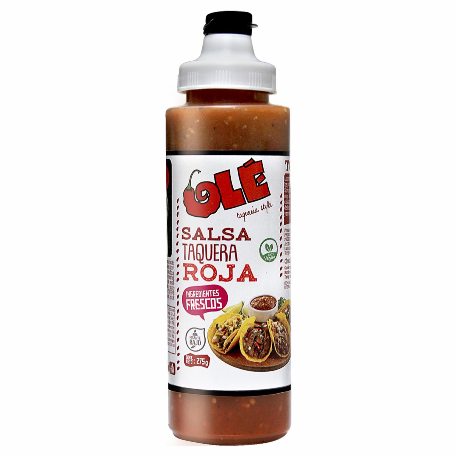 Salsa Taquera Roja OLÉ 275G