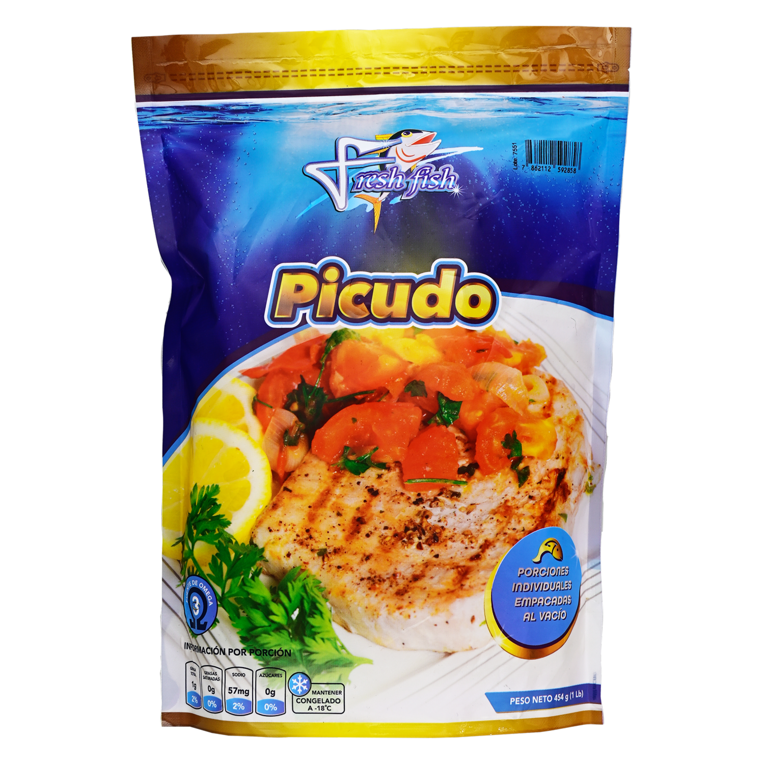 Picudo Congelado FRESH FISH 454 g