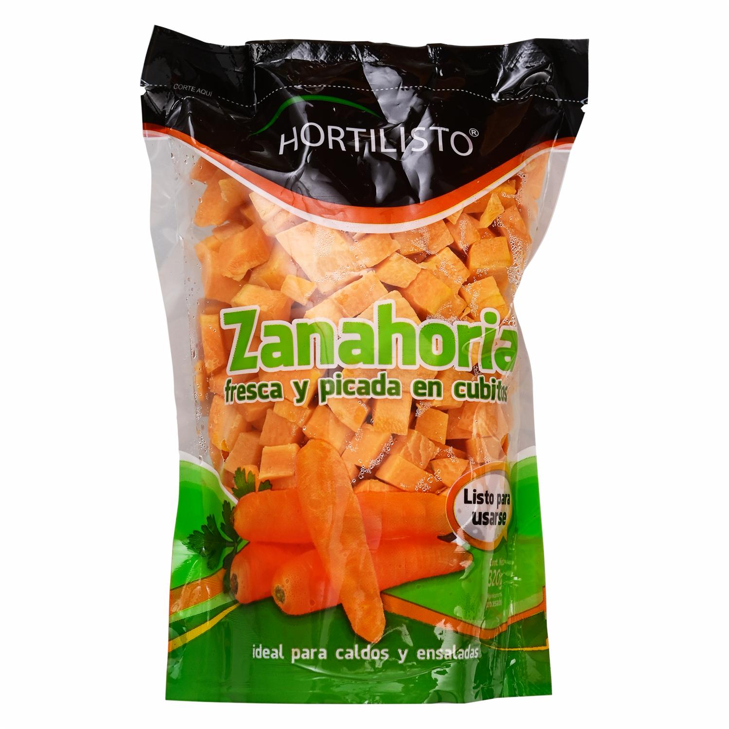 Zanahoria Picada En Cubitos HORTILISTO 320 g