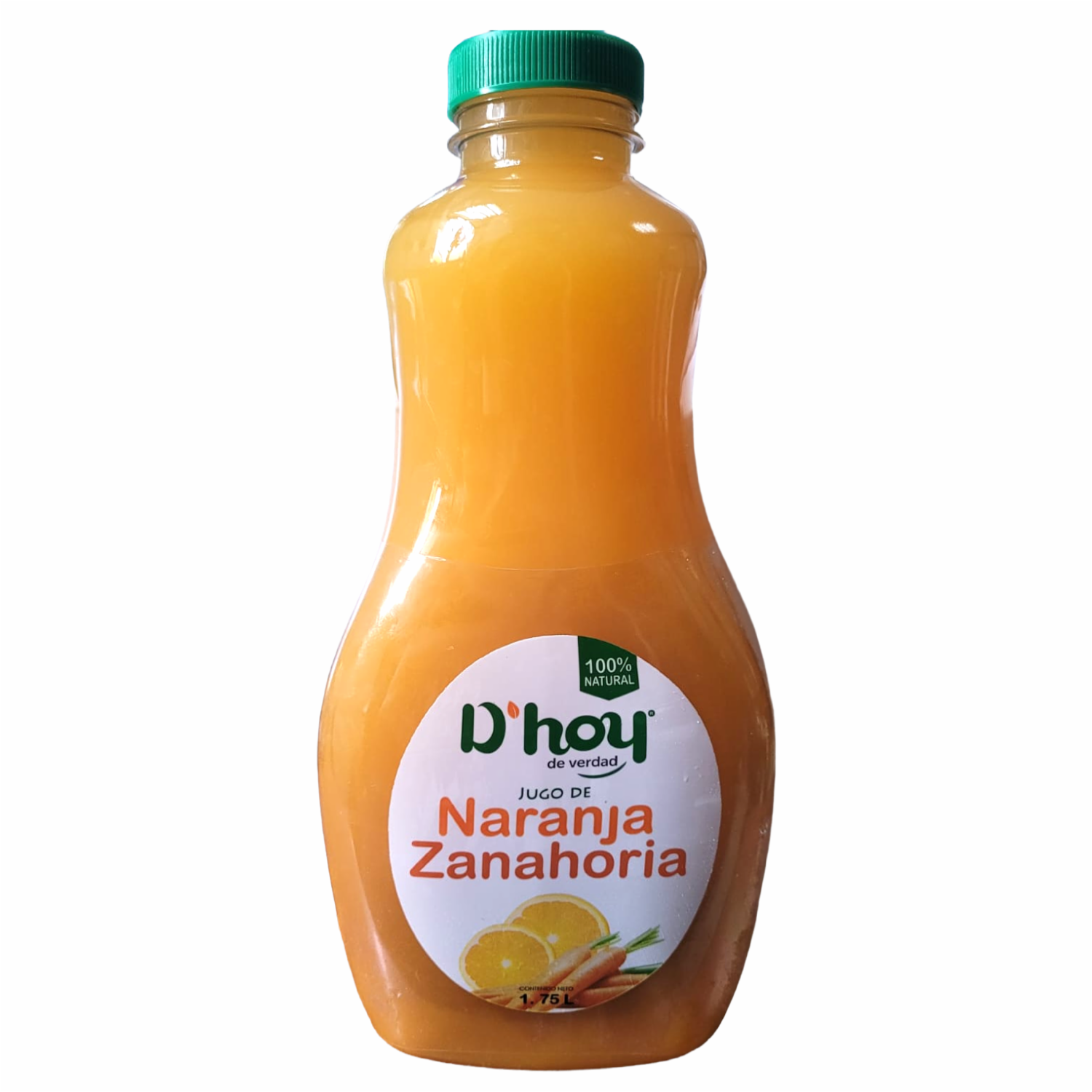 Jugo De Naranja Y Zanahoria 100 % Natural D`HOY 1.75 L