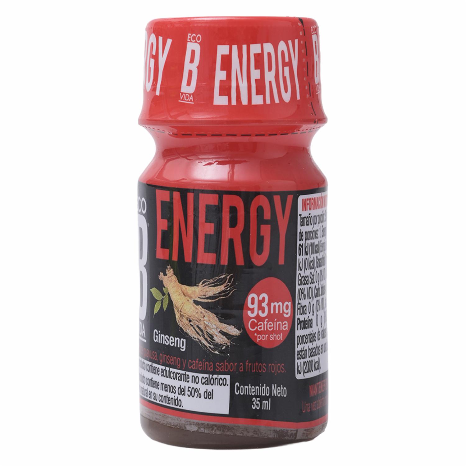Bebida Energizante B-VIDA Shot