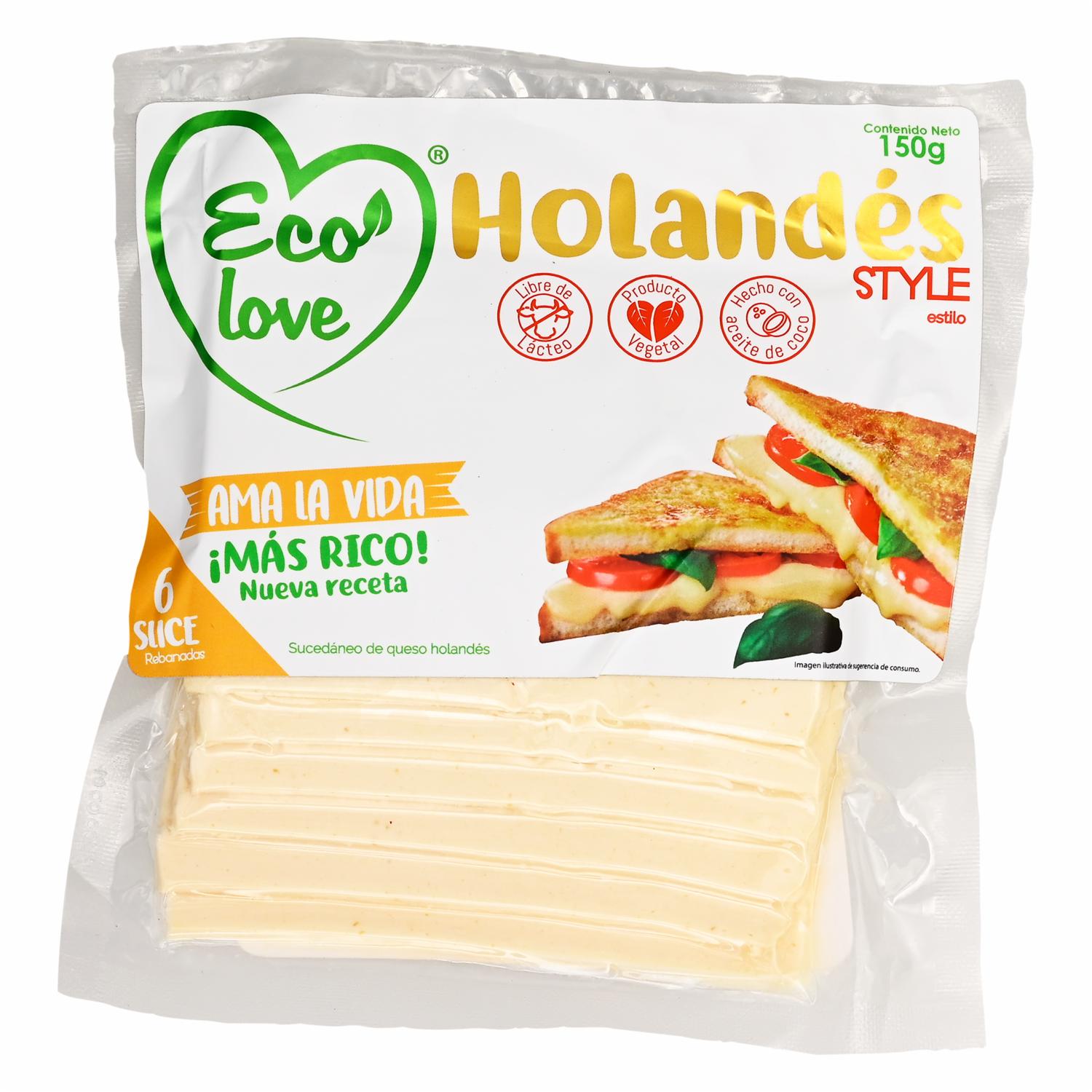 No Es Queso Tipo Holandés ECO LOVE 150 G