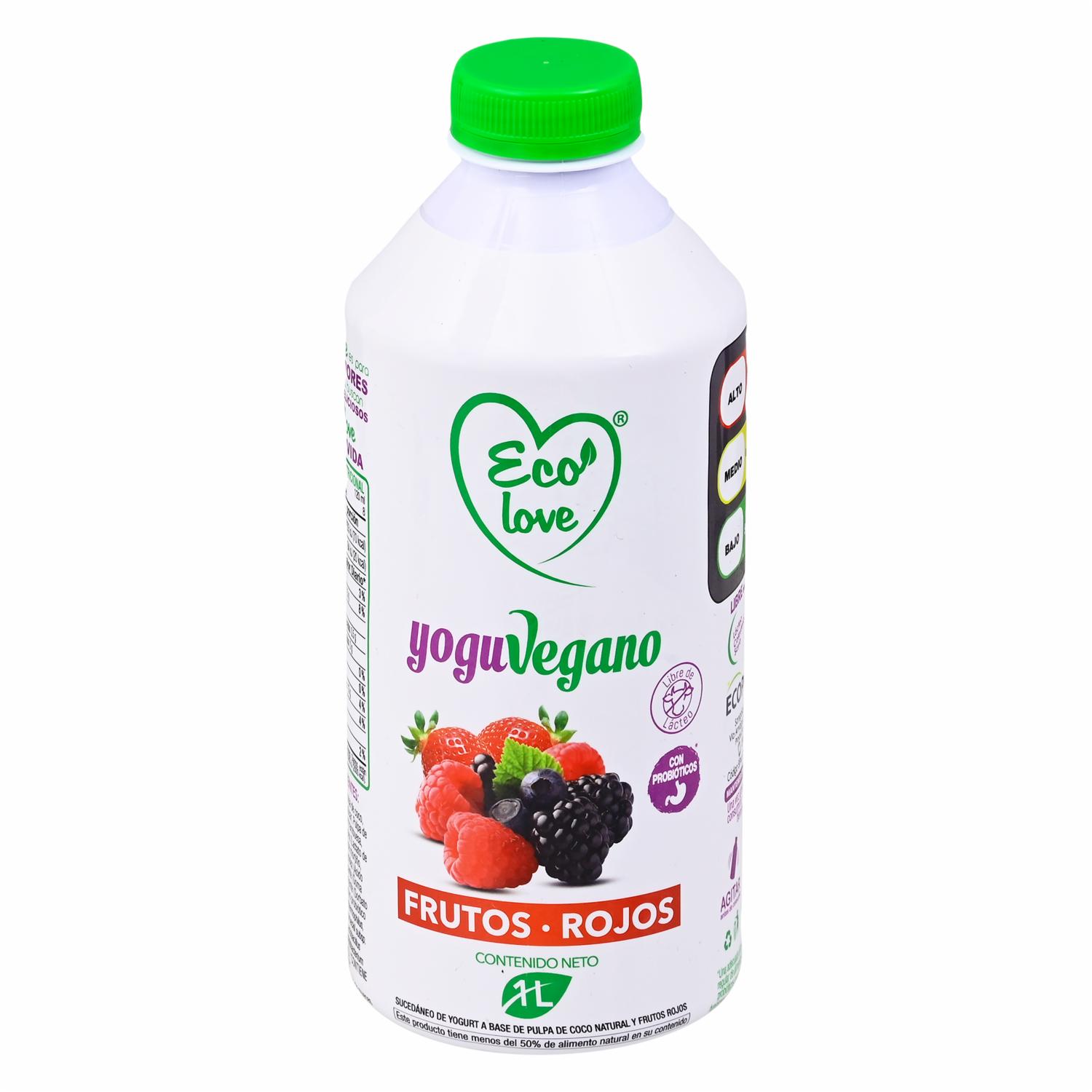 Yoguvegano Frutos Rojos ECO LOVE 1000 ML