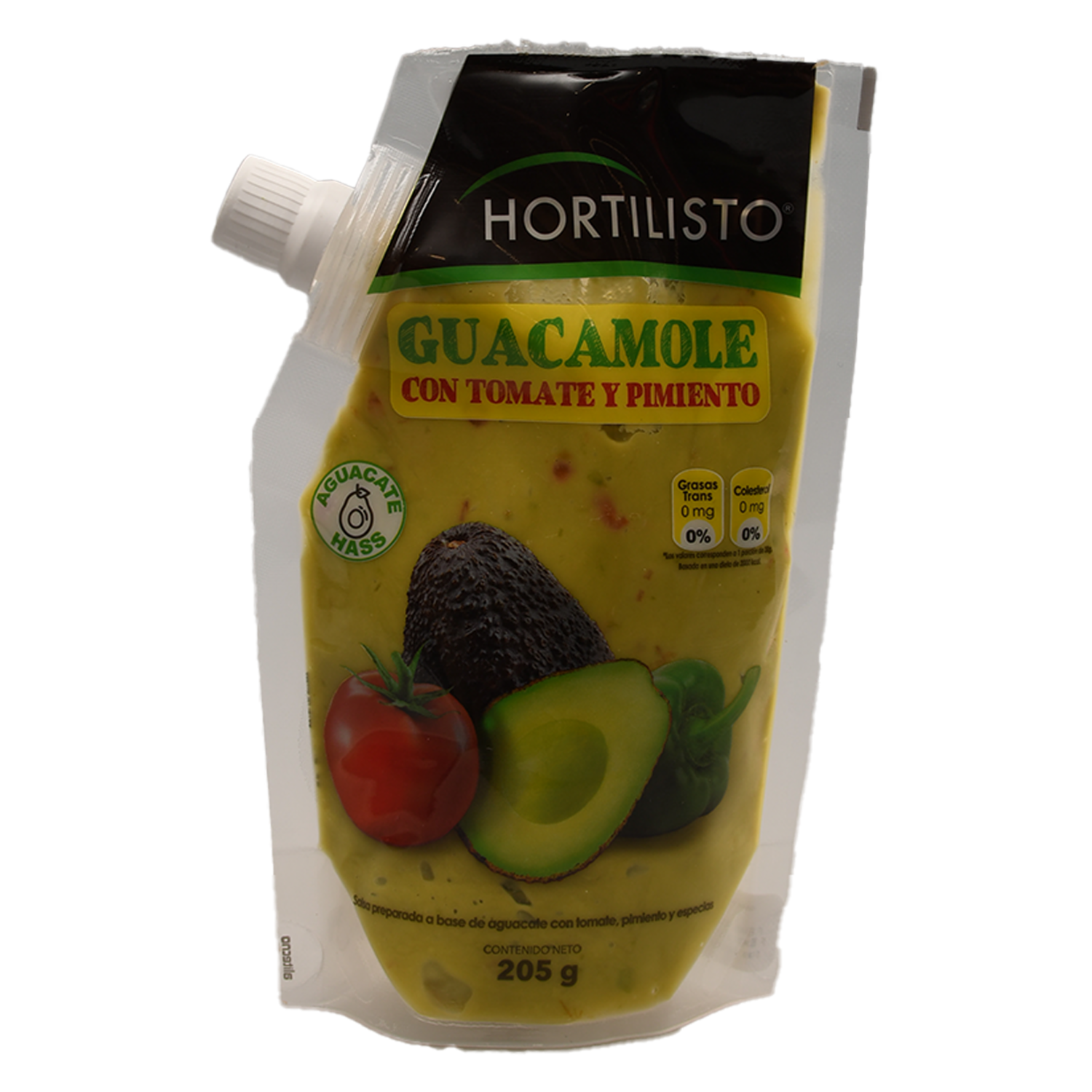Guacamole Con Tomate Y Pimiento HORTILISTO 205 g