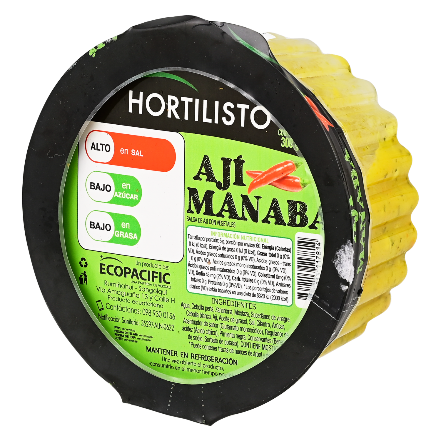 Ají Manaba HORTILISTO 300G