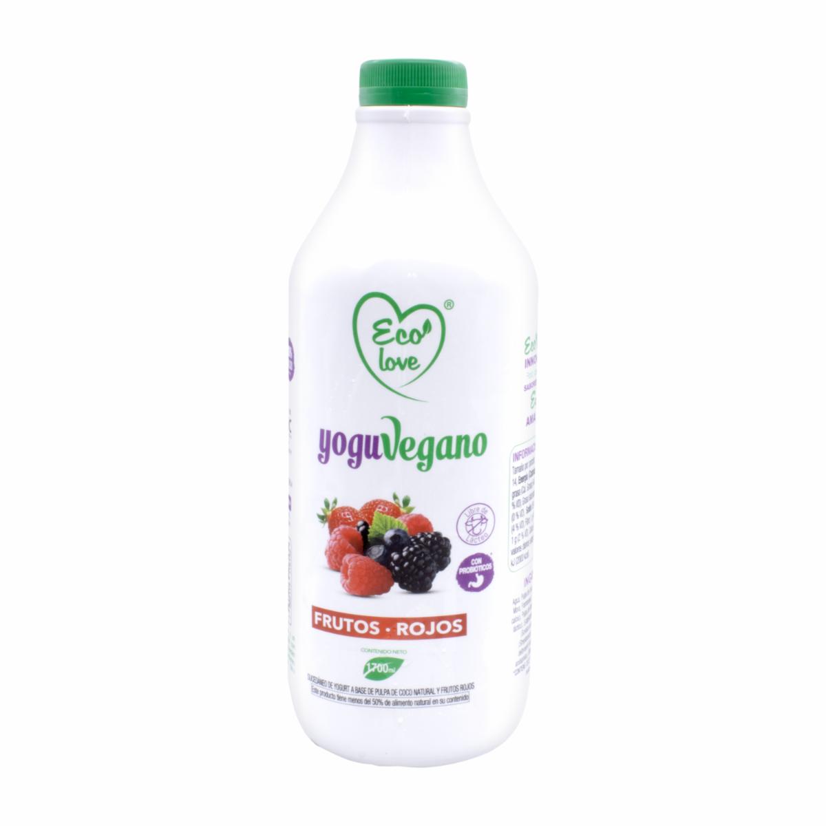 Yoguvegano Frutos Rojos ECO LOVE 1700 Ml