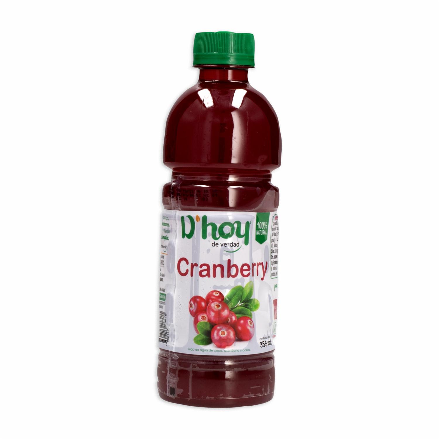 Jugo Cranberry D`HOY 355 Ml