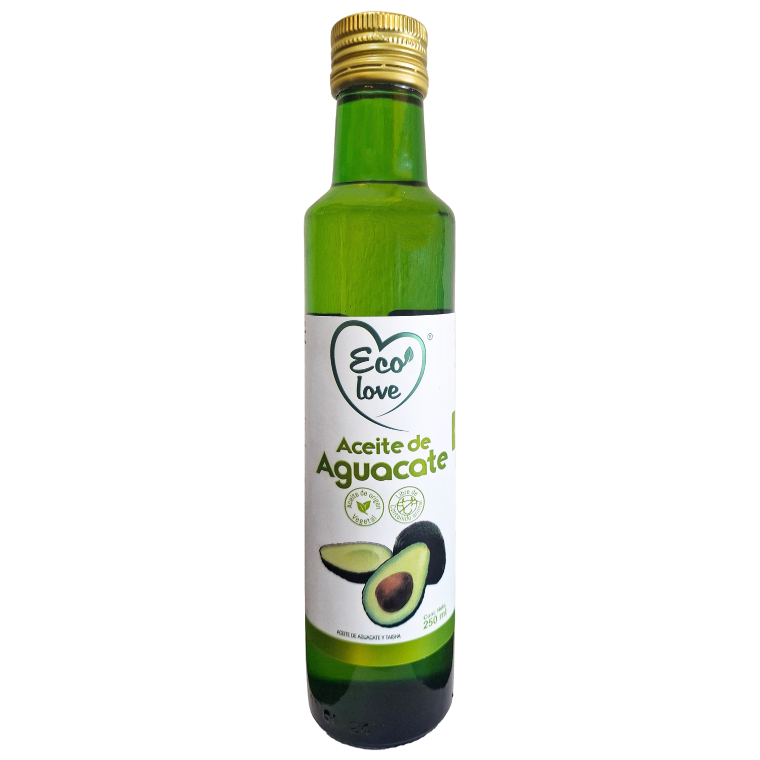 Aceite De Aguacate Origen Vegetal ECOLOVE 250 Ml
