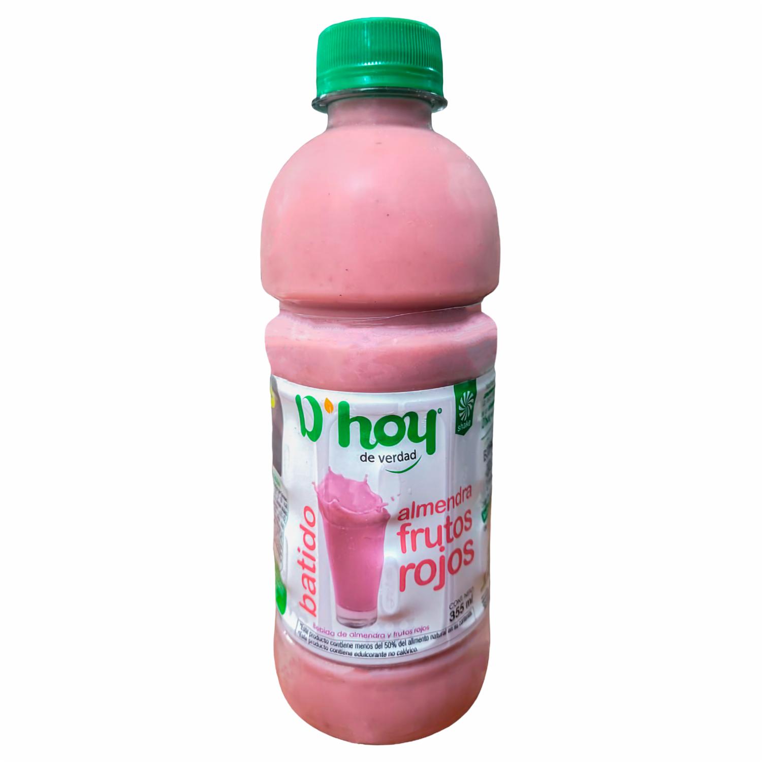 Batido De Almendras Y Frutos Rojos D`HOY 335 Ml