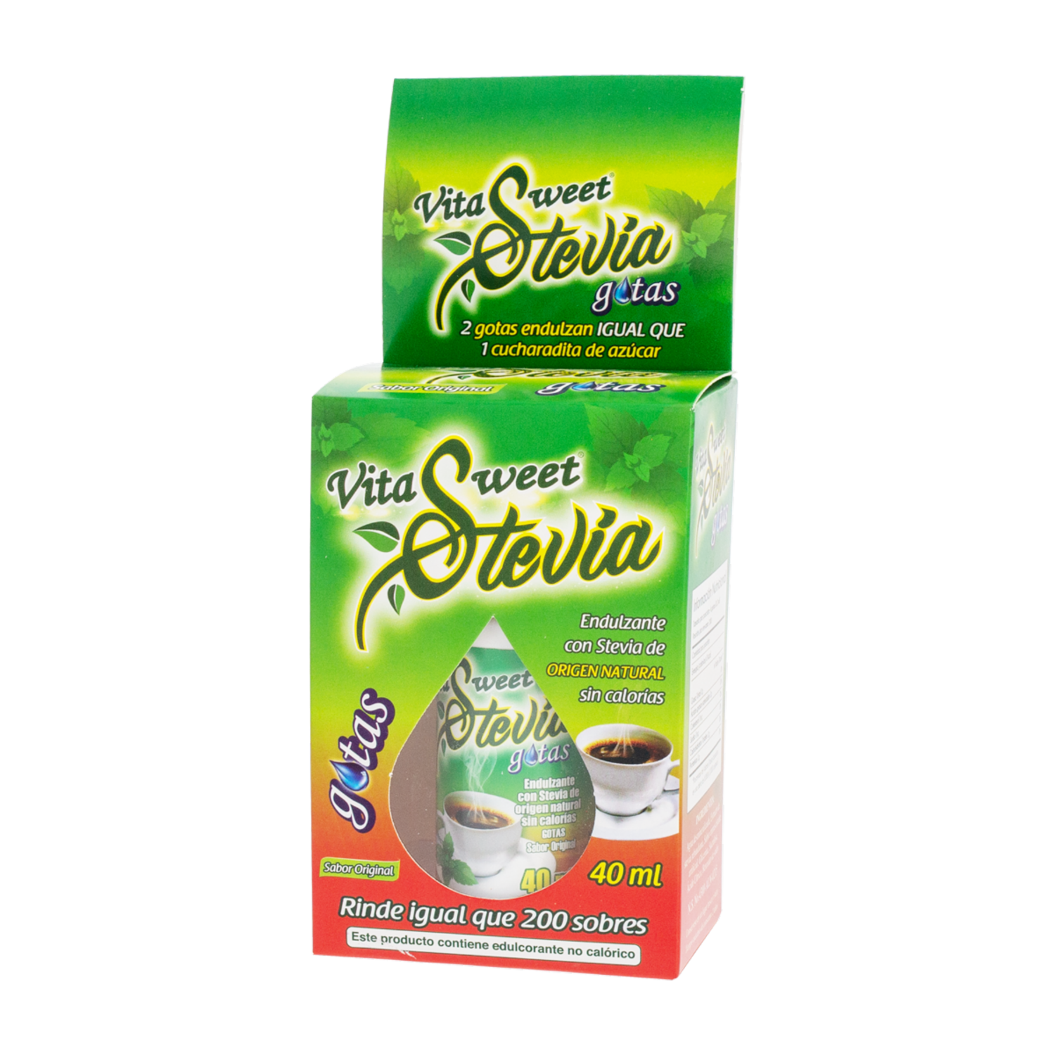 Edulcorante Stevia Original VITA SWEET 40 Ml