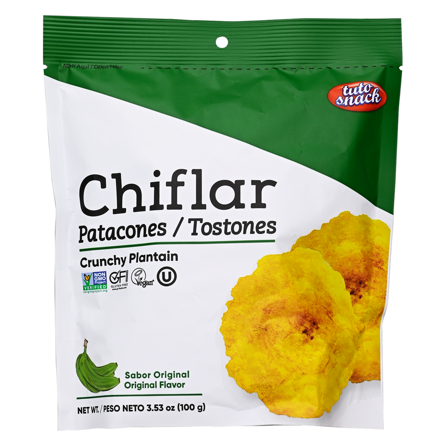 Patacón Tostones CHIFLAR 100 G