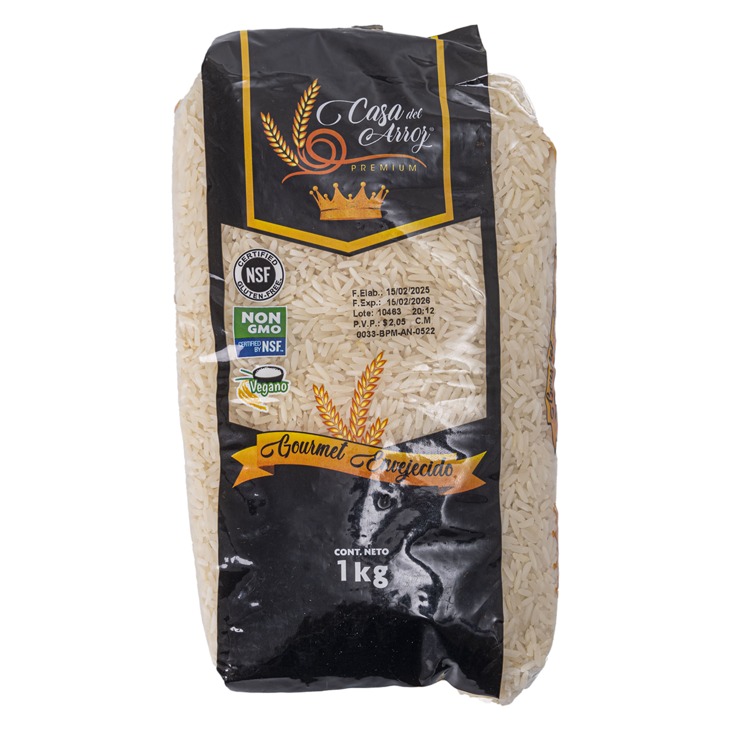 Arroz Envejecido CASA DEL ARROZ 1000 g