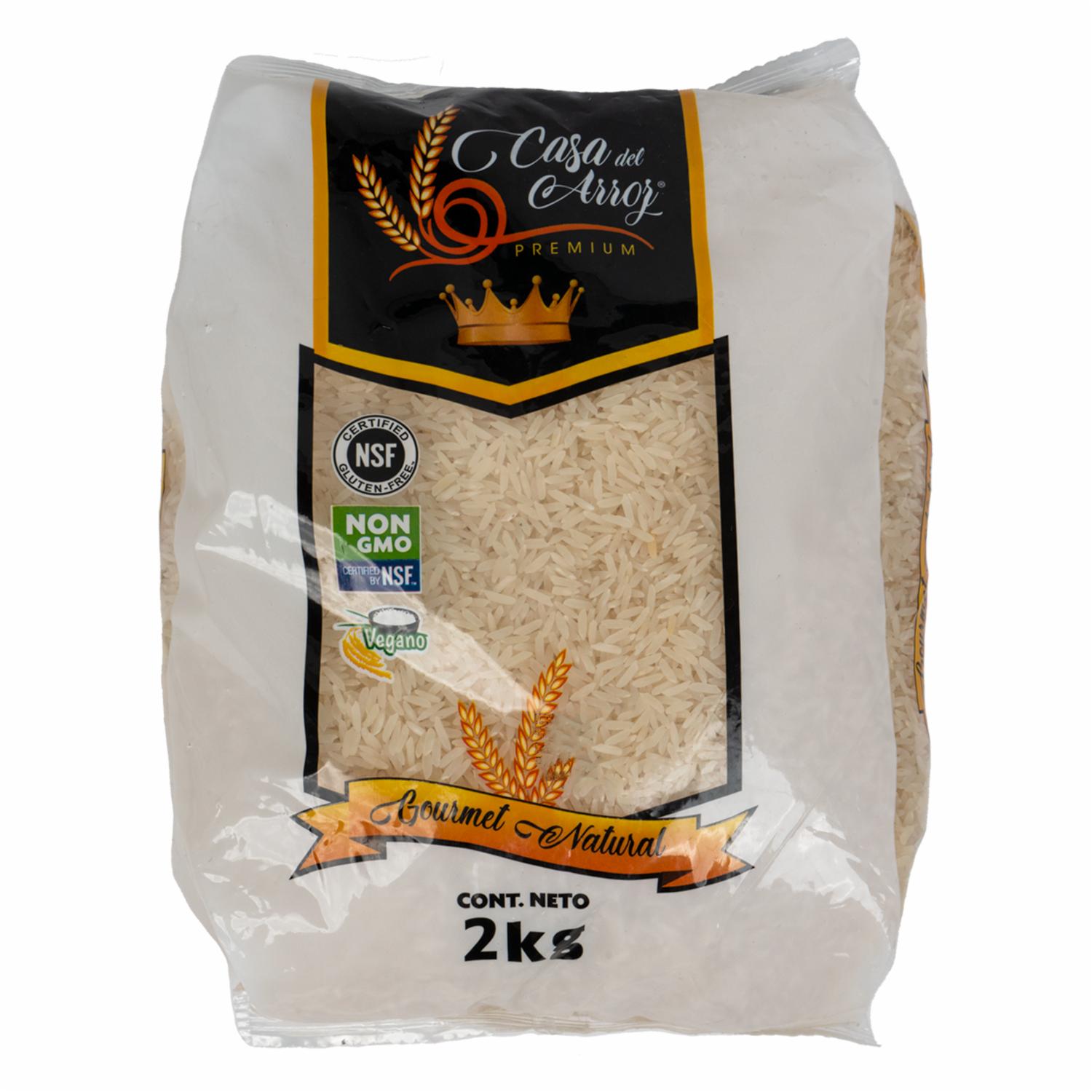Arroz Natural CASA DEL ARROZ 2000 Gr