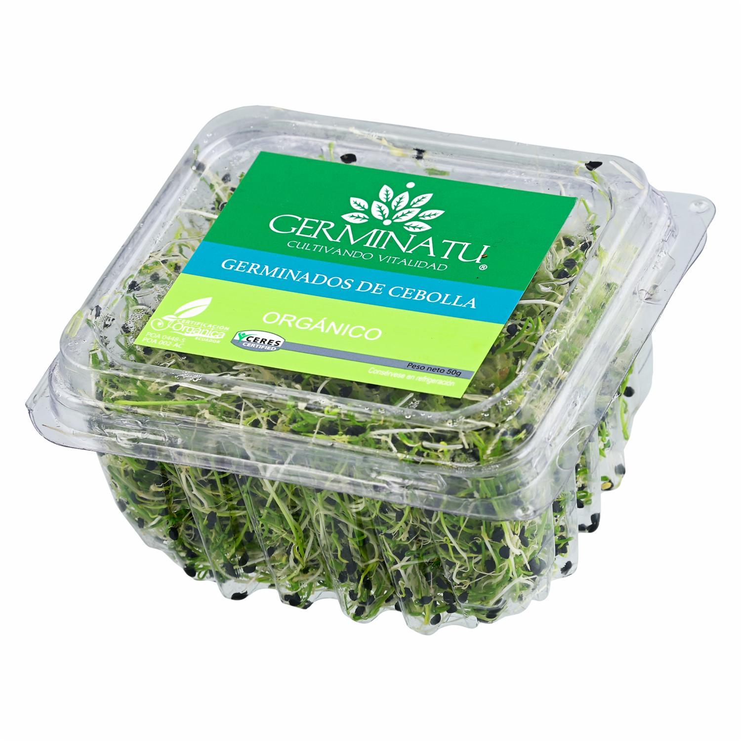 Germinado De Cebolla Orgánicos GERMINATU 50g