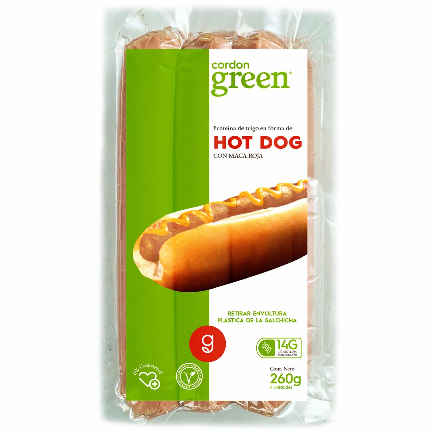 Salchicha Para Hot Dog CORDON GREEN 260 G