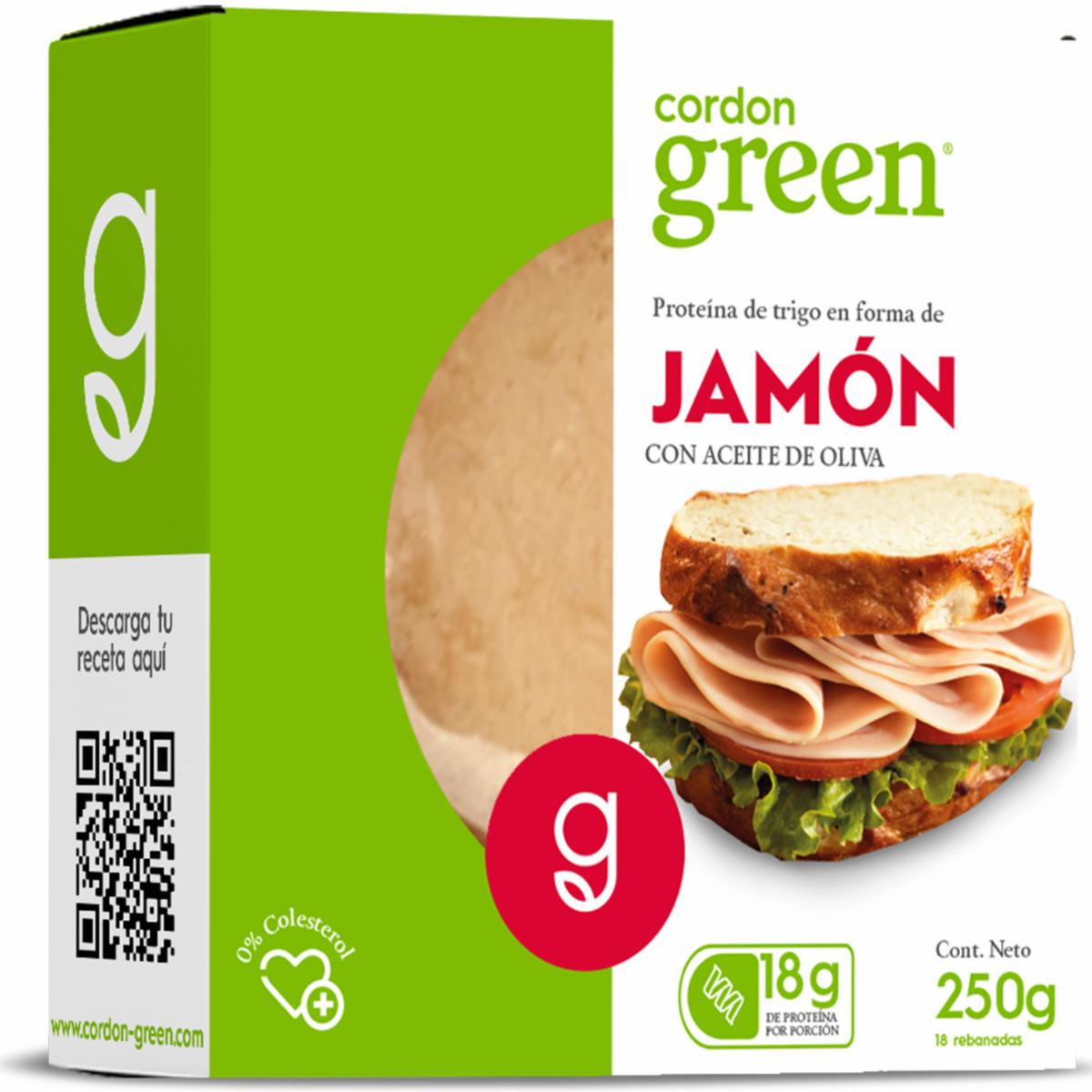 Proteína De Trigo En Forma De Jamón CORDON GREEN 250 G