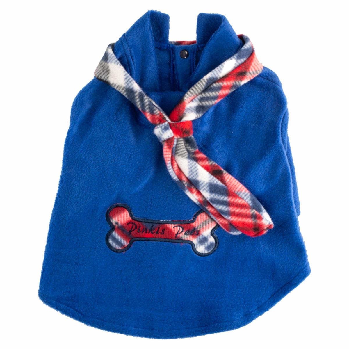 Abrigo Para Mascotas Con Bufanda PINKYS PET Talla 8