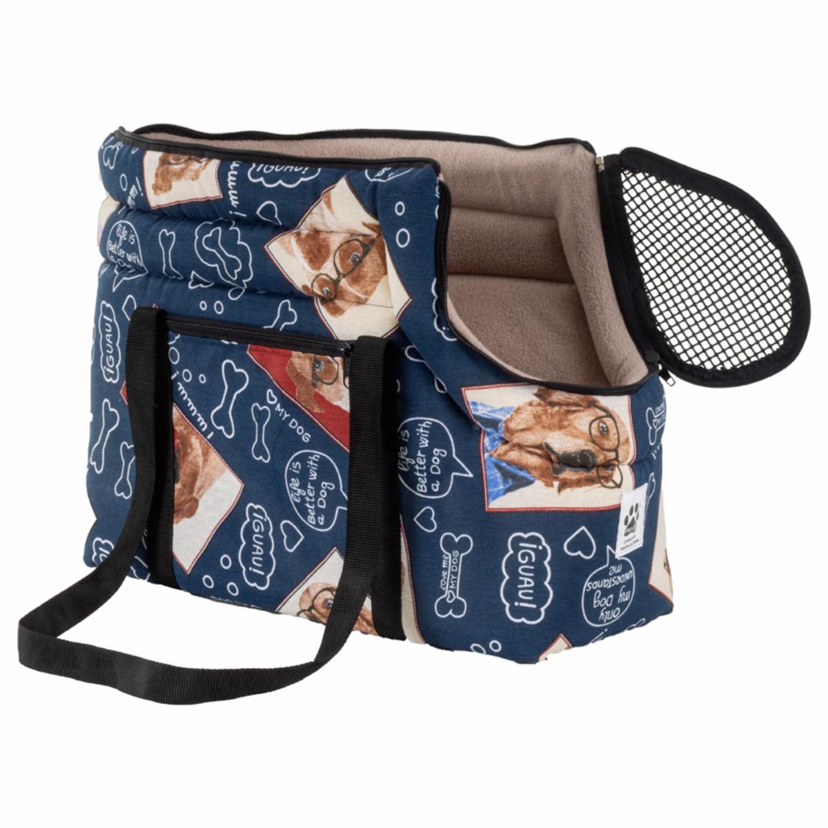 Cartera Transportadora Para Mascotas Práctica PINKYS PET Talla 8
